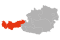 Österreichkarte Gebiet Werkskundendienst Tirol und Vorarlberg