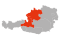 Österreichkarte Gebiet Werkskundendienst Oberösterreich und Salzburg