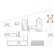 Das Bild zeigt eine schematische Darstellung der Einbaumöglichkeiten für Vitovent 200-D.